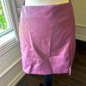 Vegan leather mini skirt. New with tag